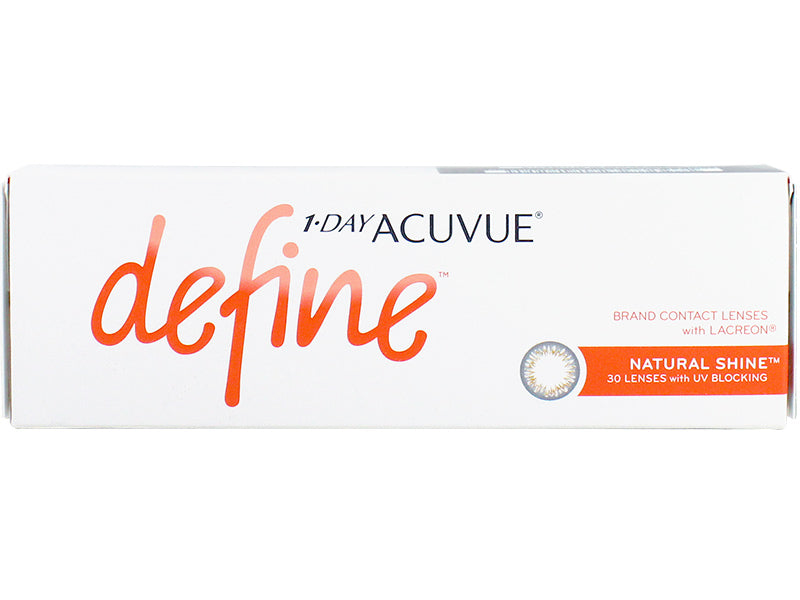 1 DAY ACUVUE DEFINE NATURAL SHINE WITH LACREON